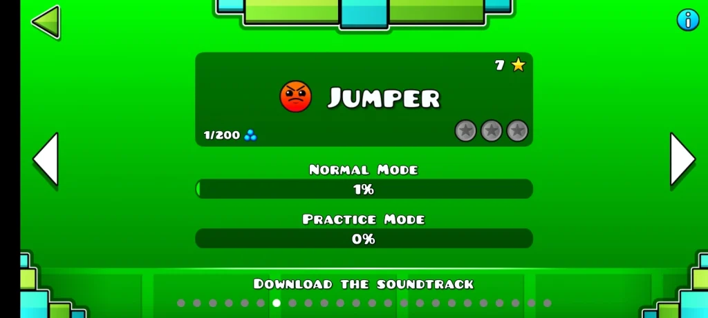 Difficult Apk Geometry dash level -screenshot