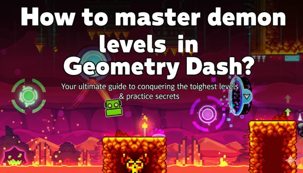 Guide to mastering Demon levels in Geometry Dash