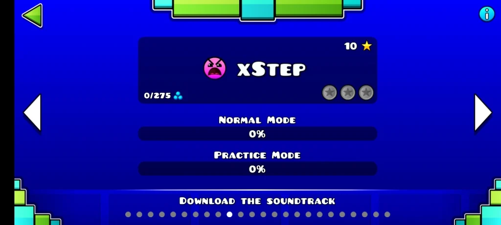 Challenging Level's image in  Dash Geometry APK