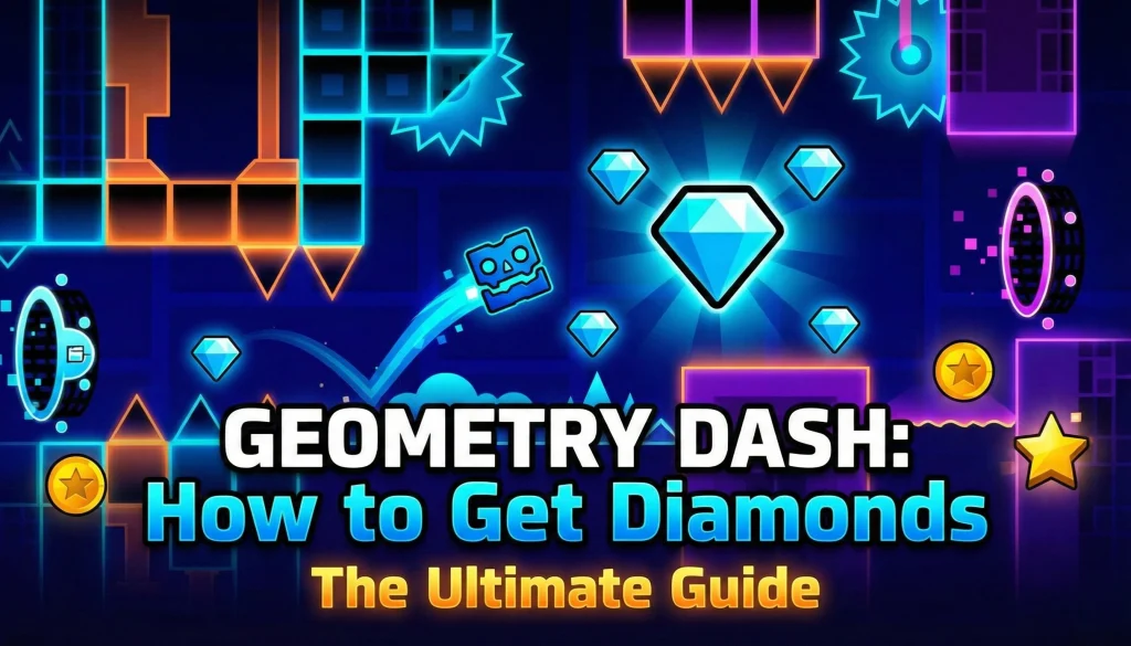 Geometry Dash: HOW to Get Diamonds: The Ultimate Guide