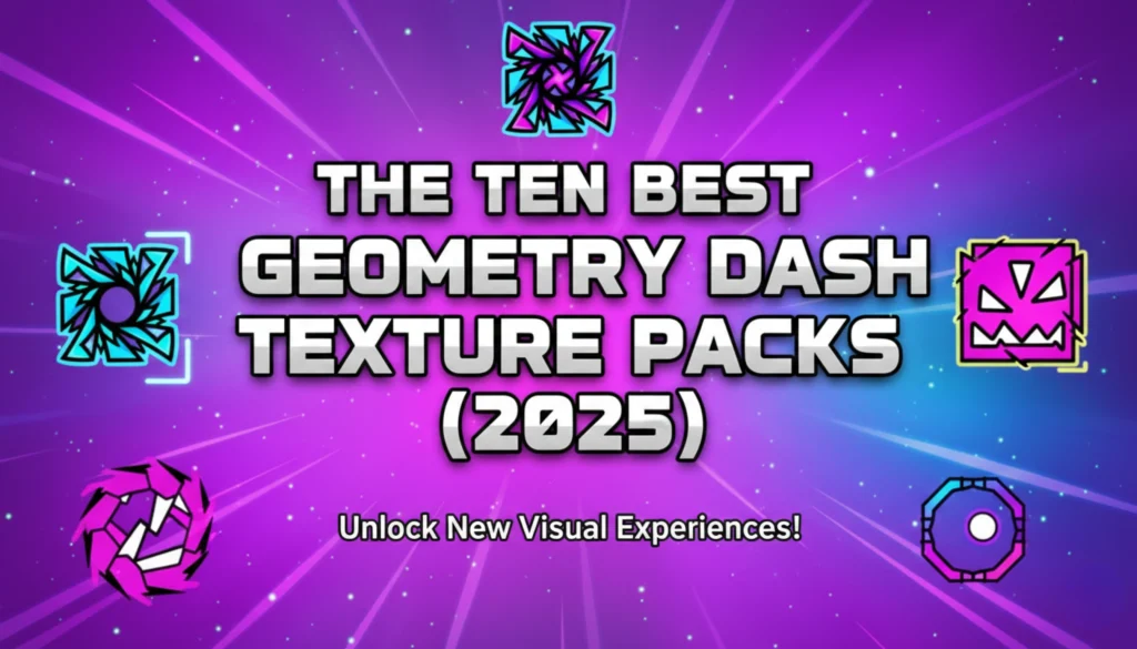 visual information about the ten best geometry dash texture packs