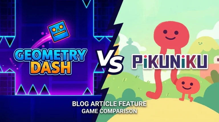 Geometry Dash vs Pikuniku