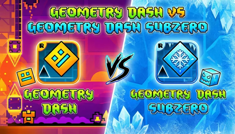 Geometry Dash vs Geometry Dash SubZero: Which Game Has the best rhythm challenge?