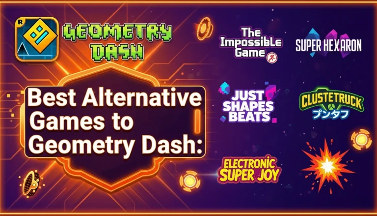 Alternatif Terbaik untuk Geometry Dash: Pilihan Teratas untuk Keseruan Rhythm-Platforming