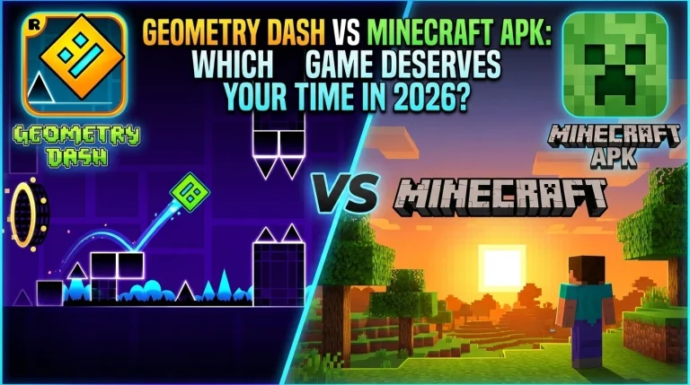 Geometry Dash vs Minecraft APK: Which Game Deserves Your Time in 2026?