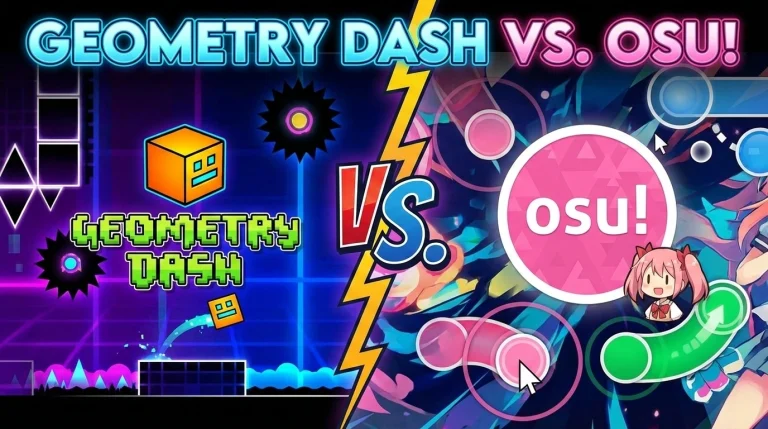 Geometry Dash vs. Osu: Which Rhythm Game is Better?