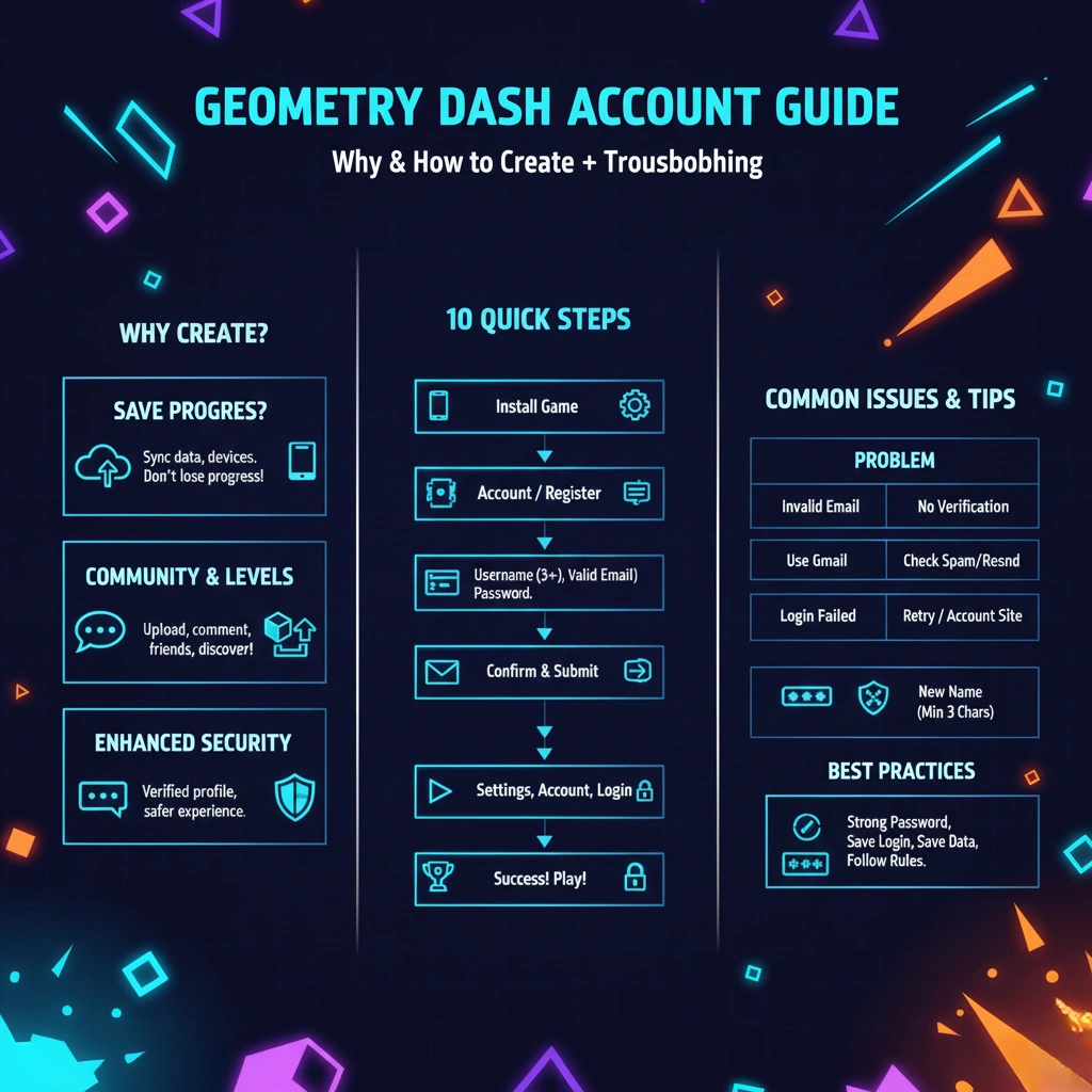 How to Create a Geometry Dash Account: Step‑by‑Step Guide for 2025 2 How to creat a geometry dash account